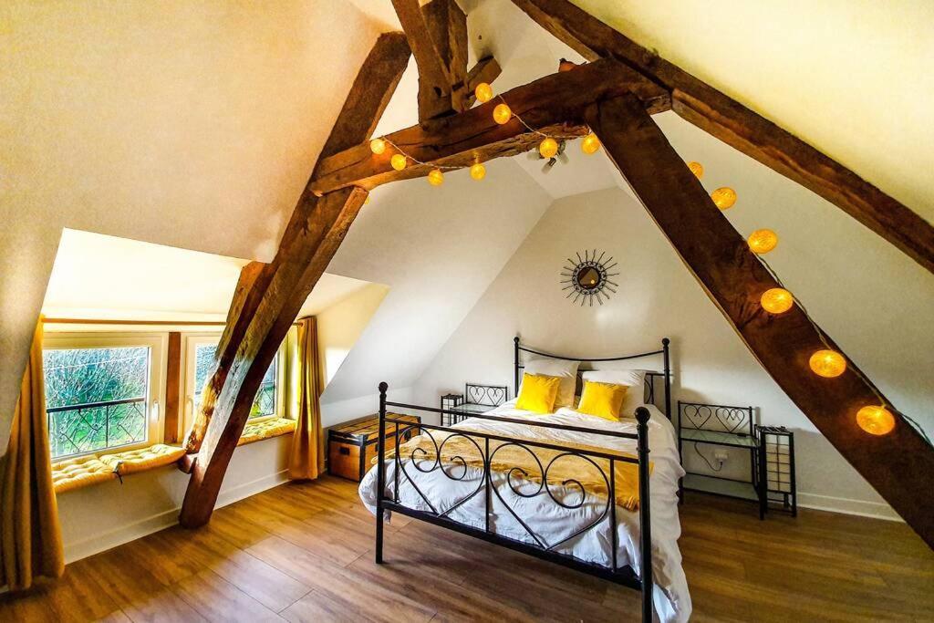Maison Normande Au Bord De Seine, Le Verger De Pacome Anneville-Ambourville Eksteriør bilde
